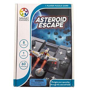 Smart Games Asteroid Escape One Player Puzzle Game Brain Training Homeschool Fun